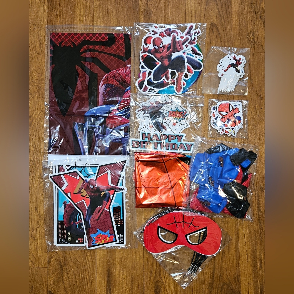 Spider-Man Party Supplies Set